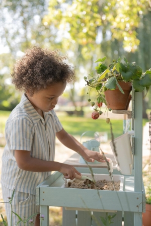 Дървена детска външна кухня Little Dutch