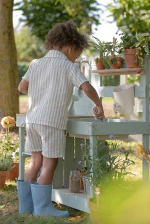 Дървена детска външна кухня Little Dutch