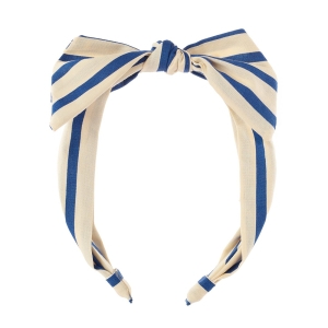 Детска диадема с панделка Riviera Stripe