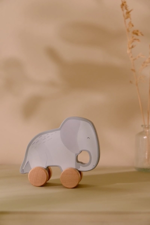 Подаръчна Кутия с Дървени Играчки за Бебе Safari Friends