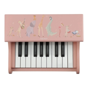 Дървено пиано - Pink - Safari Friends 