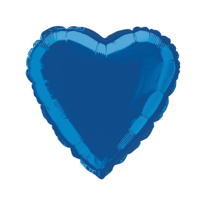 Фолиев балон "Сърце", True blue
