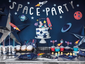 Space Party, Парти банер