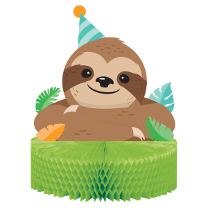 Sloth Party, Декорация за маса