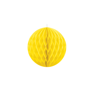 Парти декорация, Хартиена топка Mimosa - 10см