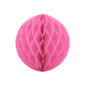 Парти декорация, Хартиена топка Candy pink 30см.