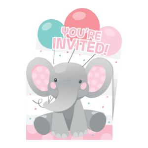 Charming Elephant Girl, Парти покани