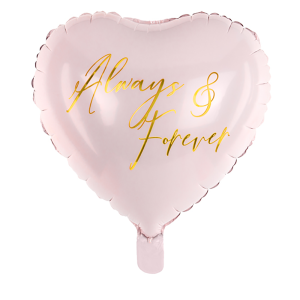 Фолиев балон Сърце "Always & Forever"