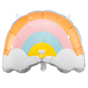 Фолиев балон,Pastel Rainbow