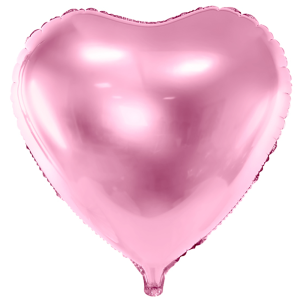 Фолиев балон сърце,Pink 61 см.