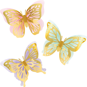 Butterfly Shimmer, Декорация за стена