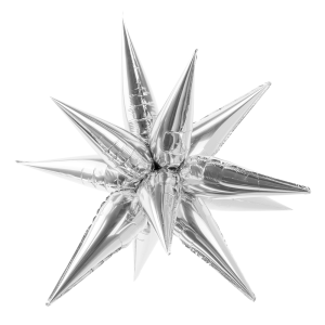 3D Звезда Silver 95 см.