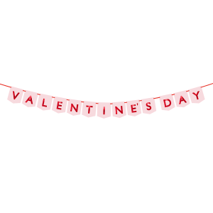 Парти Банер Valentines Day